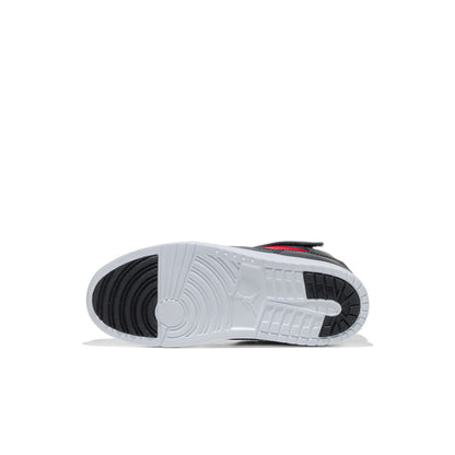 Jordan Court Connect Mid (PS) Black/Black-Gym Red-White  - IQ7700-006