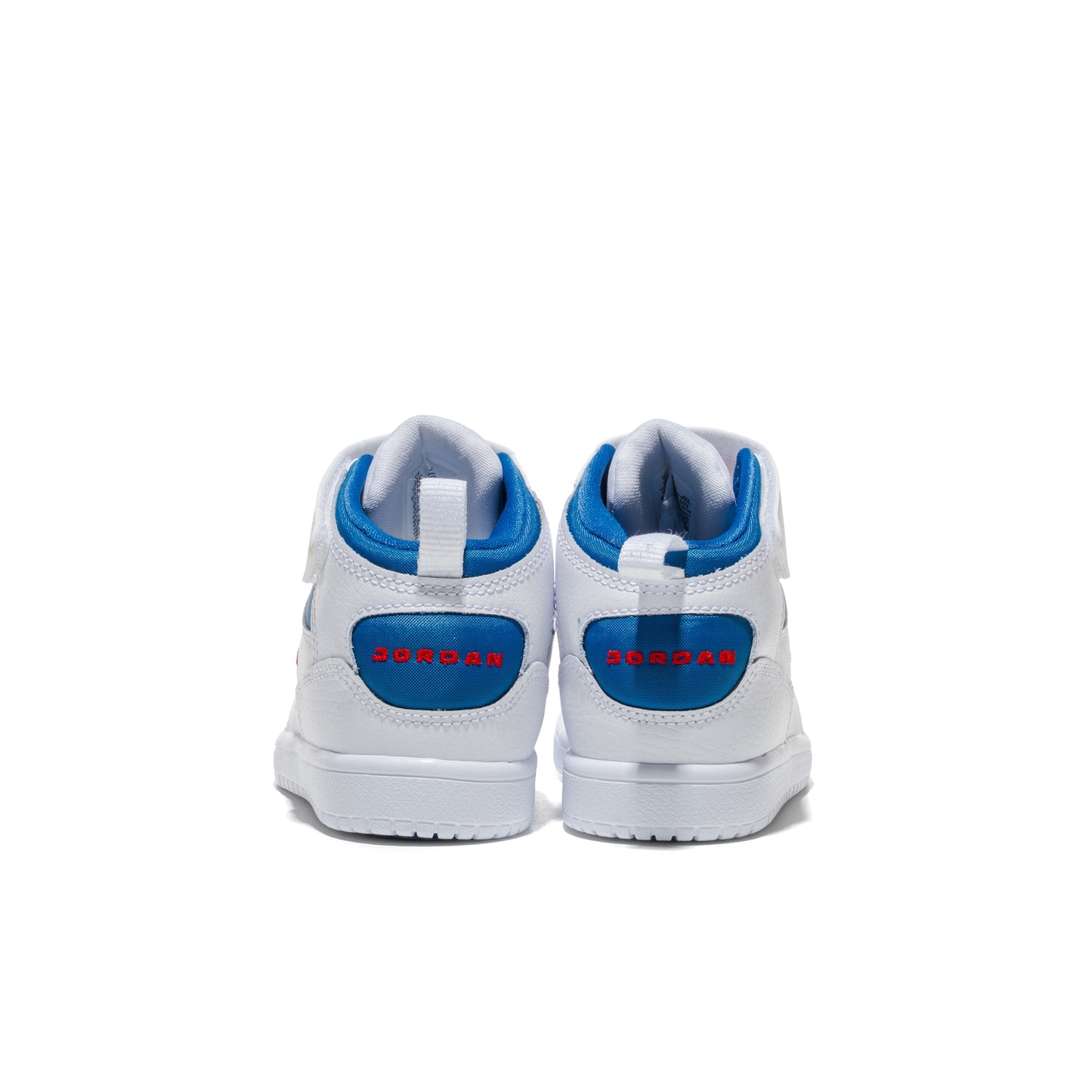Jordan Court Connect Mid (PS) White/Fire Red-True Blue  - IQ7700-102