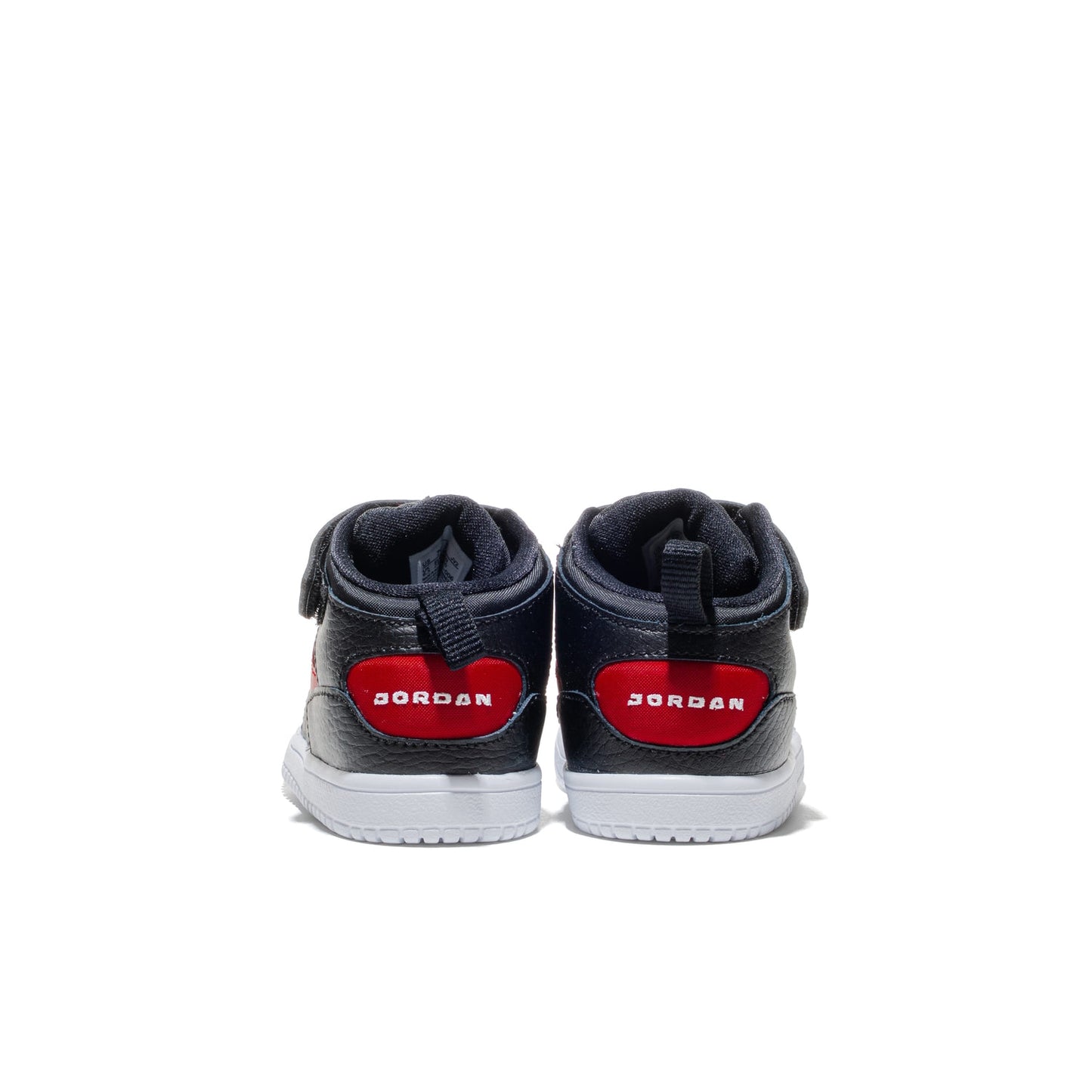 Jordan Court Connect Mid (TD) Black/Black-Gym Red-White  - IQ7701-006