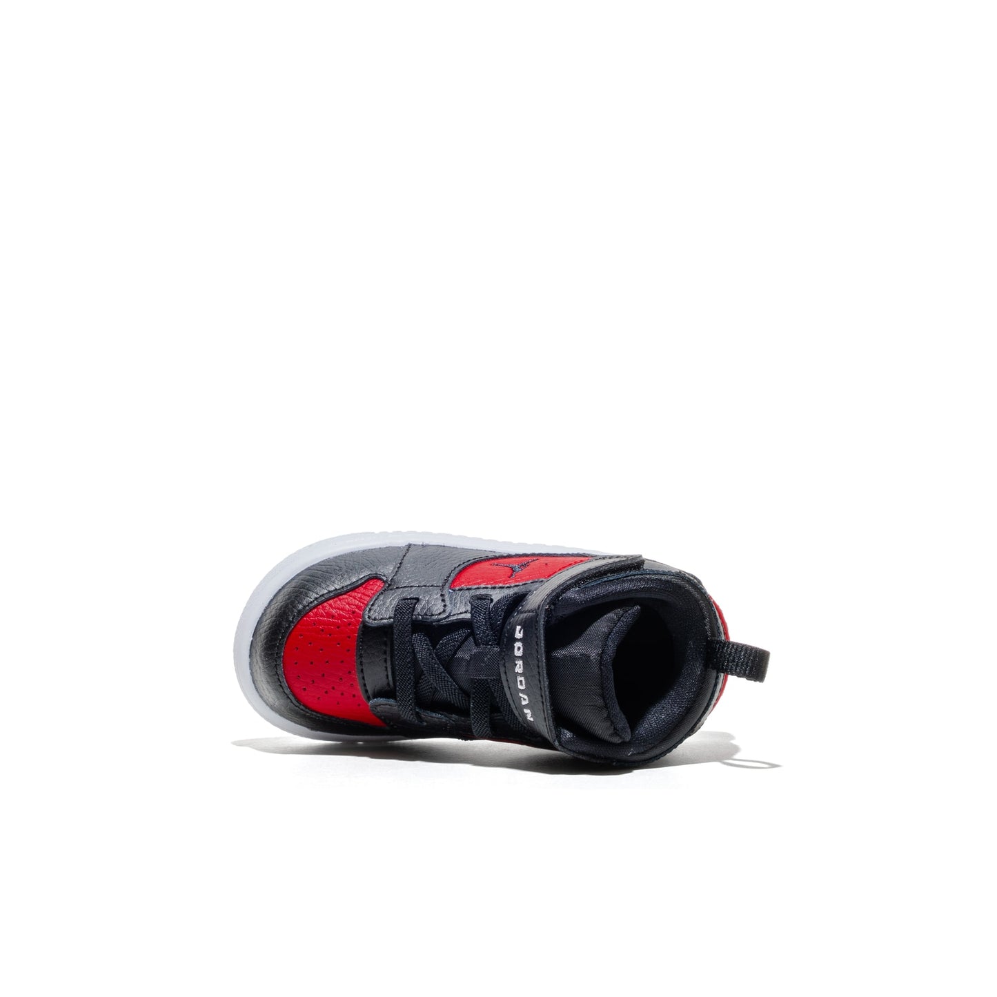 Jordan Court Connect Mid (TD) Black/Black-Gym Red-White  - IQ7701-006