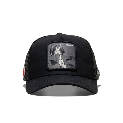 Capslab Naruto Shippuden Itachi Trucker Cap Black  - ITA_CT