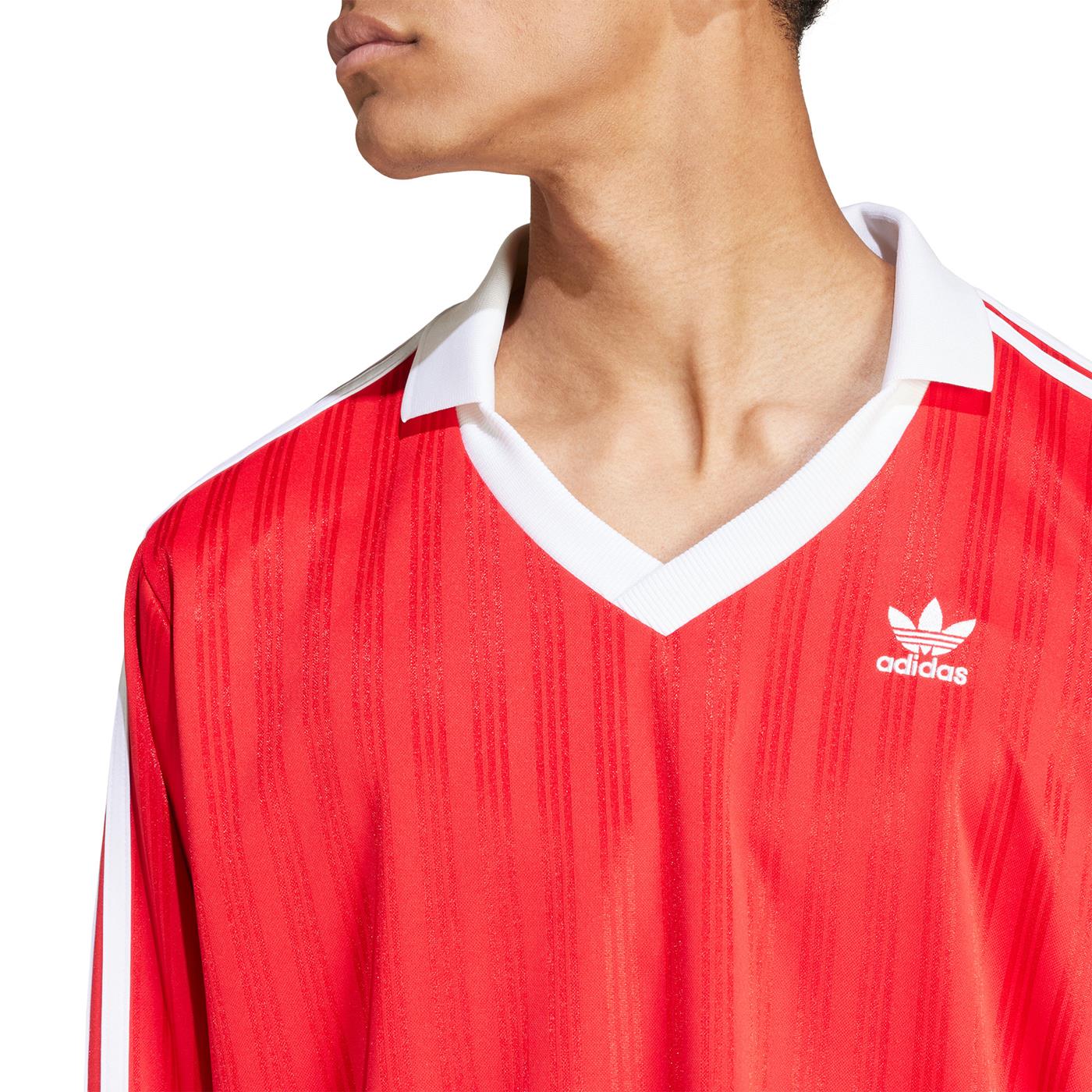 Adidas Originals Piqué LS Jersey Better Scarlet  - IX5226