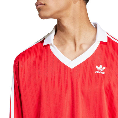 Adidas Originals Piqué LS Jersey Better Scarlet  - IX5226