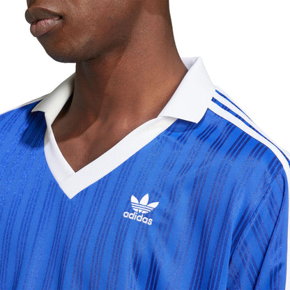 Adidas Originals Piqué LS Jersey Semi Lucid Blue  - IX5227