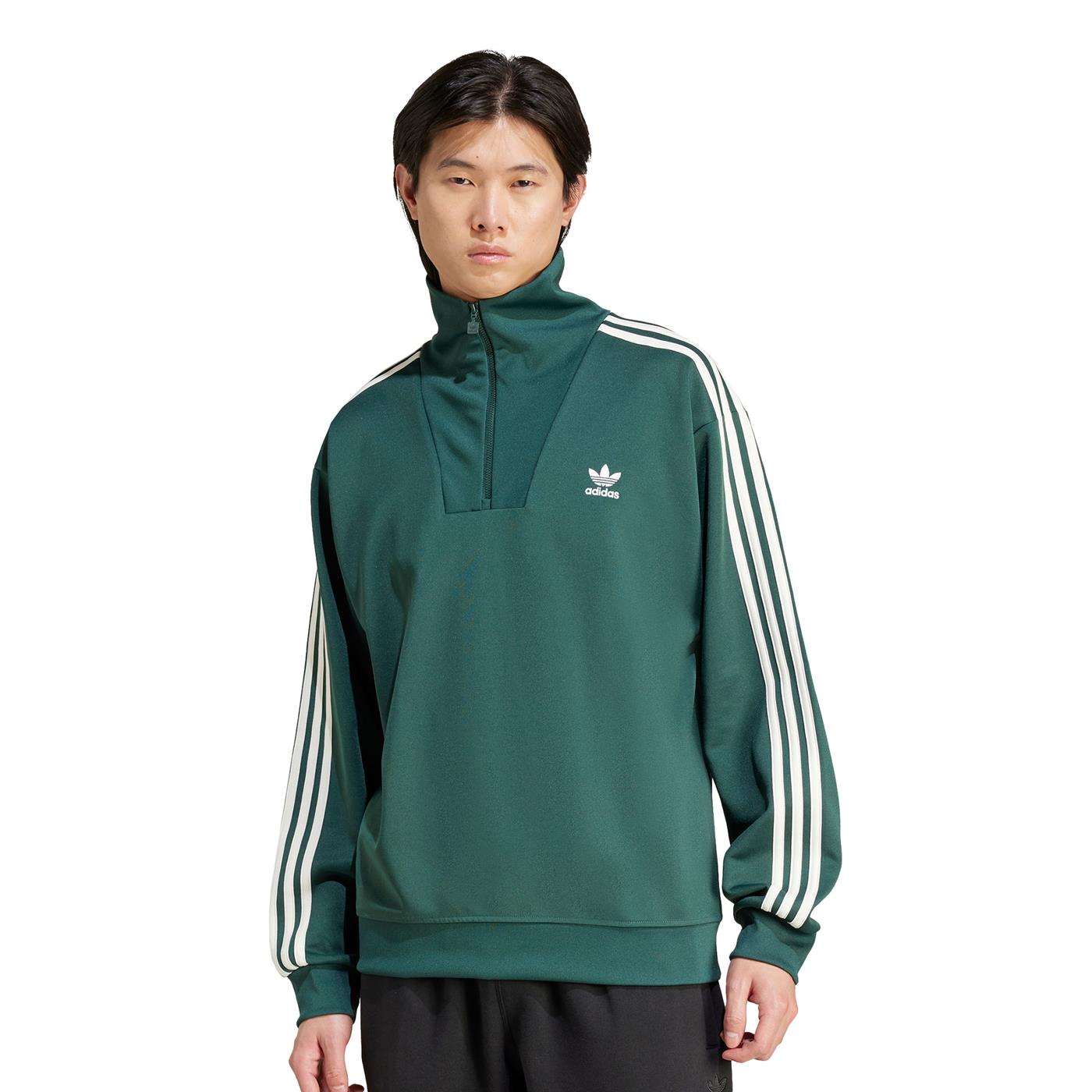 Adidas Originals Funnelneck TT Mineral Green  - IZ2502