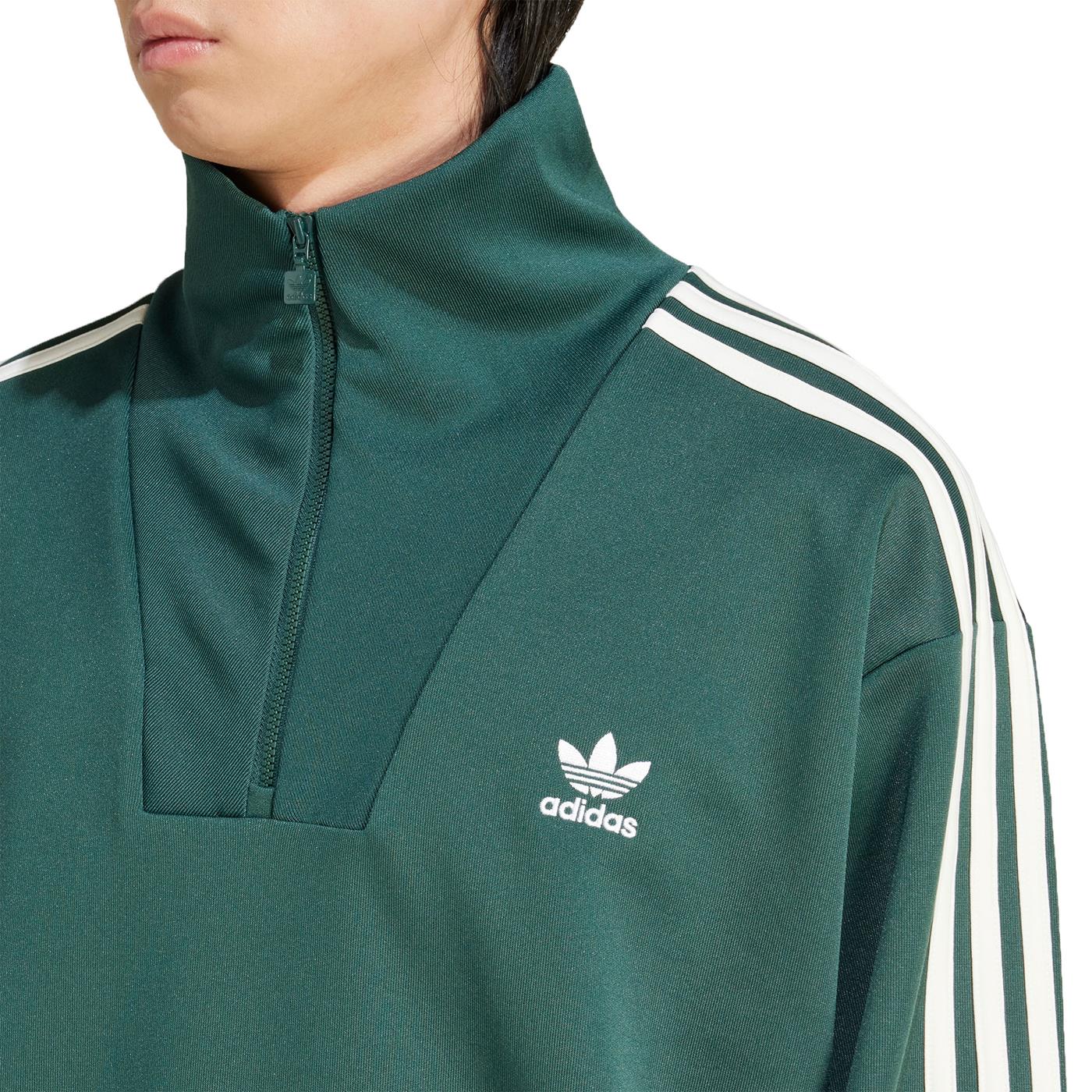 Adidas Originals Funnelneck TT Mineral Green  - IZ2502