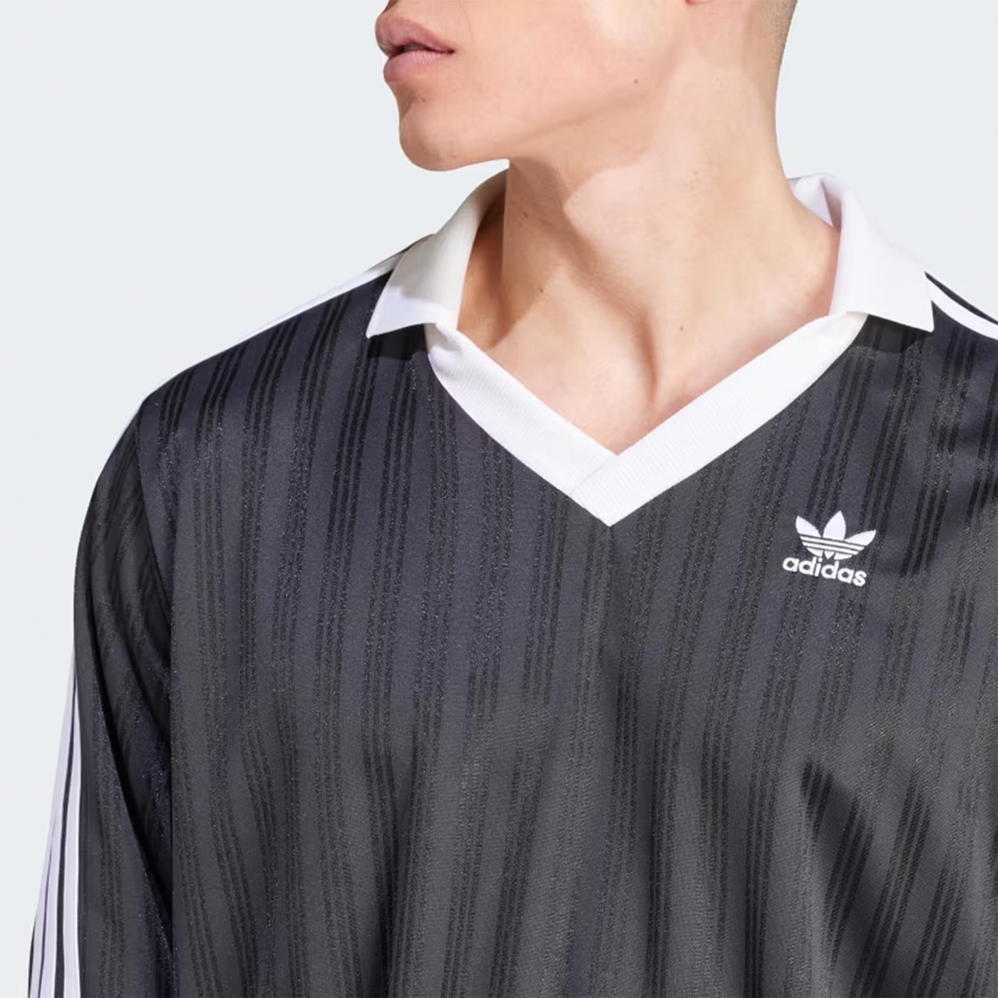 Adidas Originals Piqué LS Jersey Black  - IZ4808