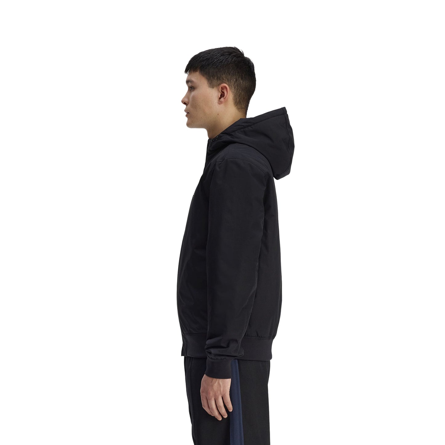 Fred Perry Hooded Brentham Jacket Black  - J1304-102