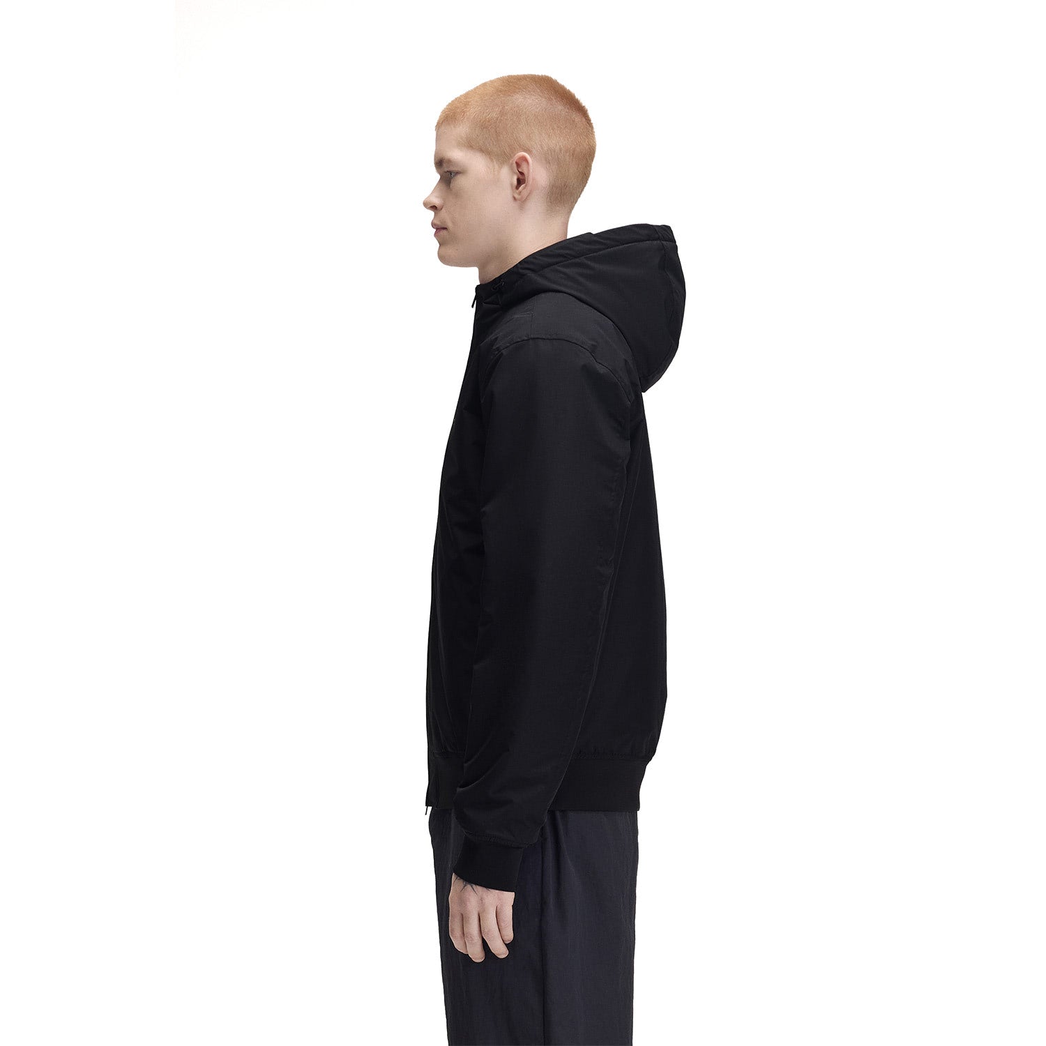 Fred Perry Hooded Brentham Jacket Black  - J1304-184