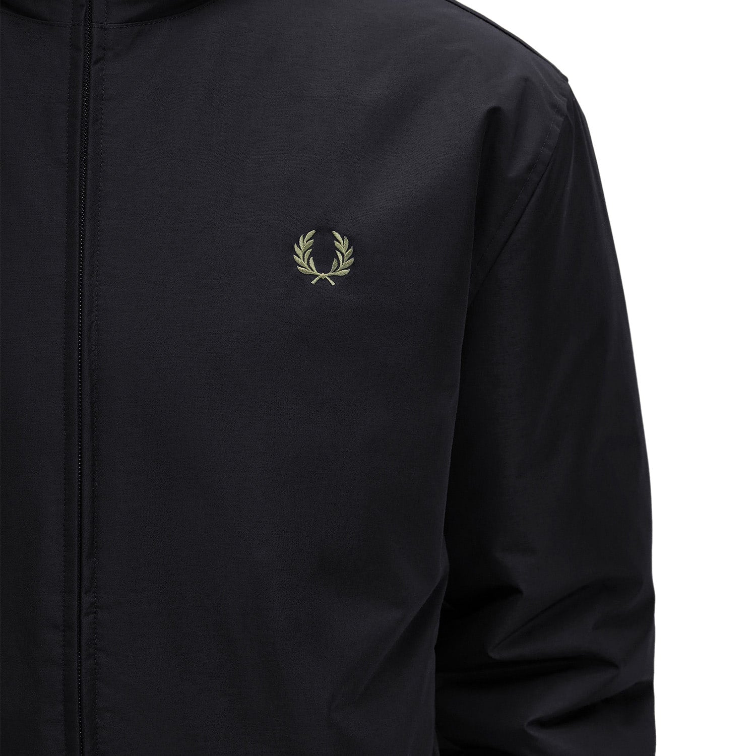 Fred Perry Hooded Brentham Jacket Black  - J1304-184