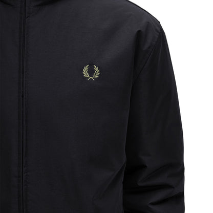 Fred Perry Hooded Brentham Jacket Black  - J1304-184