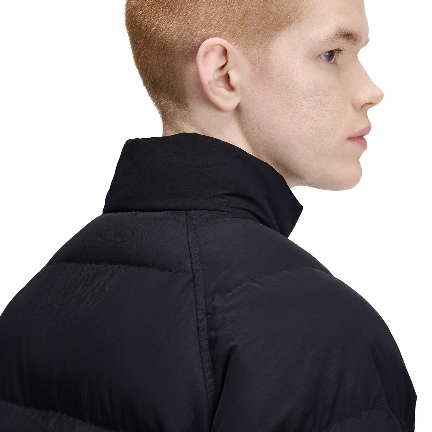 Fred Perry Raglan Sleeve Padded Jacket Black  - J1309-184