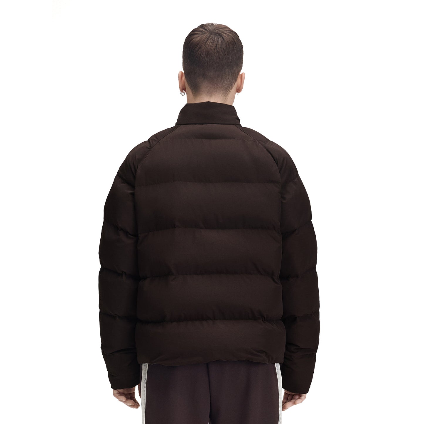 Fred Perry Raglan Sleeve Padded Jacket Rich Brown  - J1309-33C