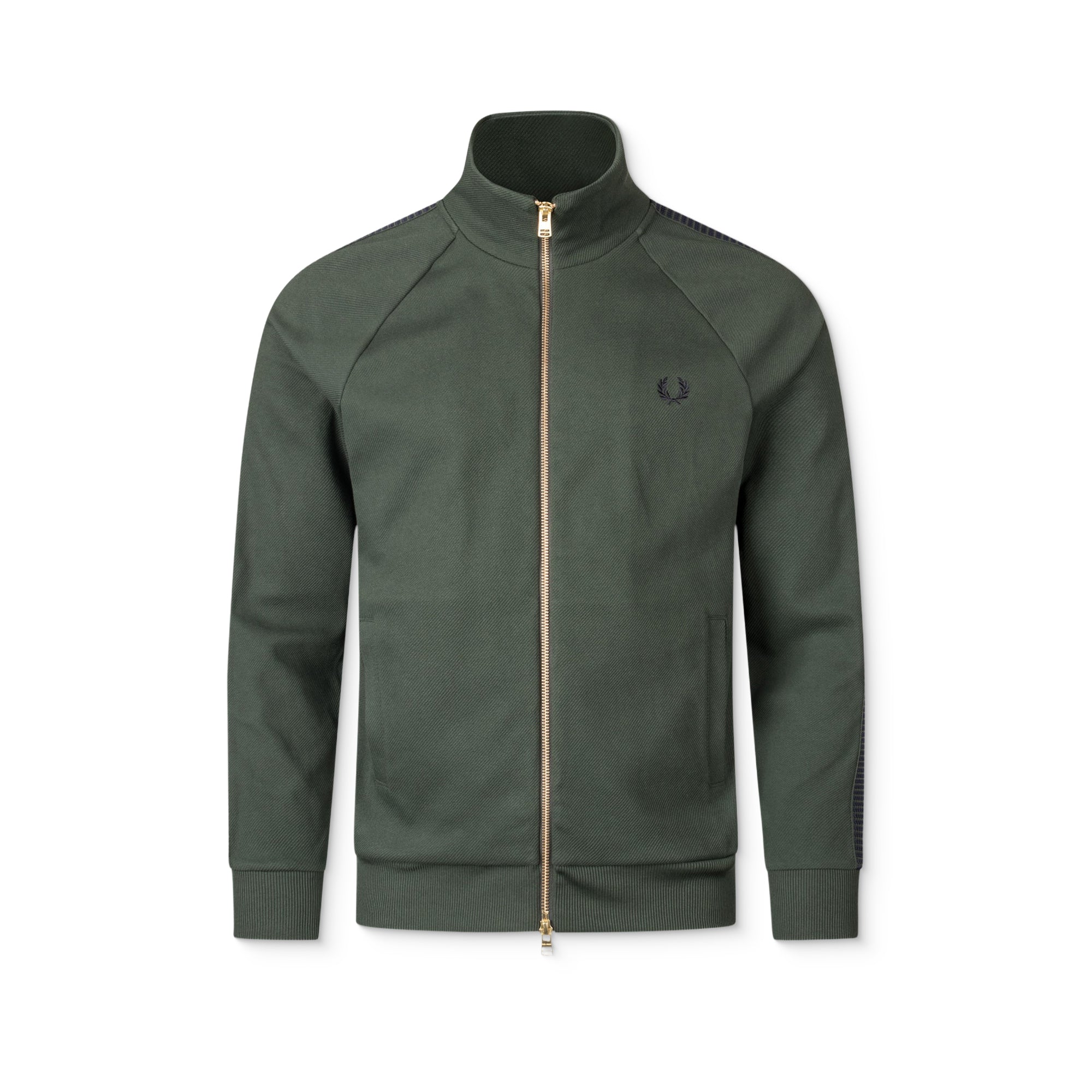 Fred Perry Dash Taped Track Jacket Court Green – XTREME