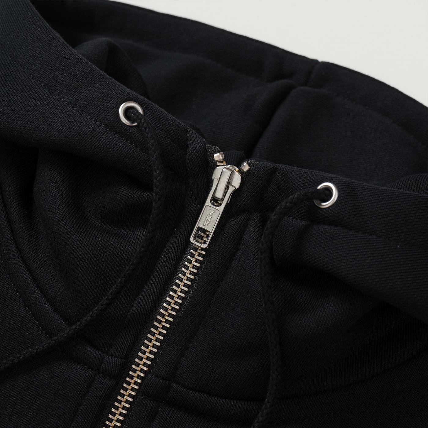 Fred Perry Hooded Full-Zip Jacket Black  - J7536-198