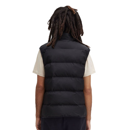 Fred Perry Insulated Gilet Black