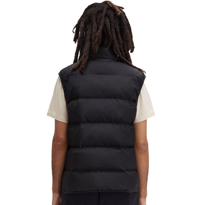 Fred Perry Insulated Gilet Black  - J8522-184