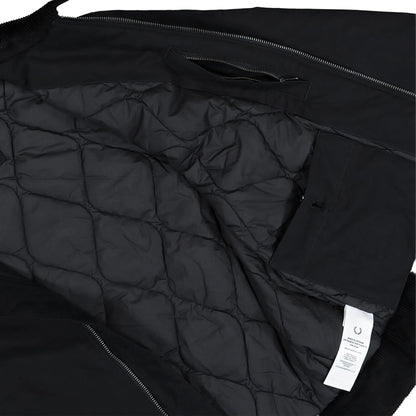 Fred Perry Cotton Caban Jacket Black  - J8535-184