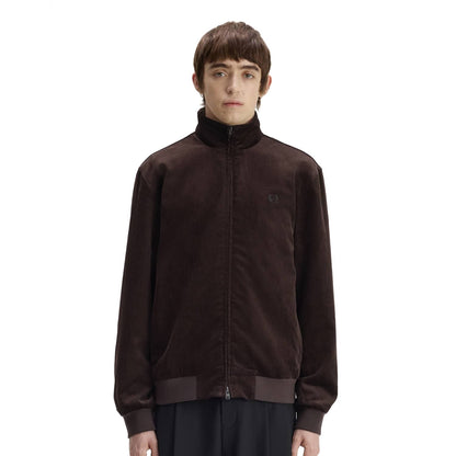 Fred Perry Cord Brentham Jacket Rich Brown  - J8546-33C