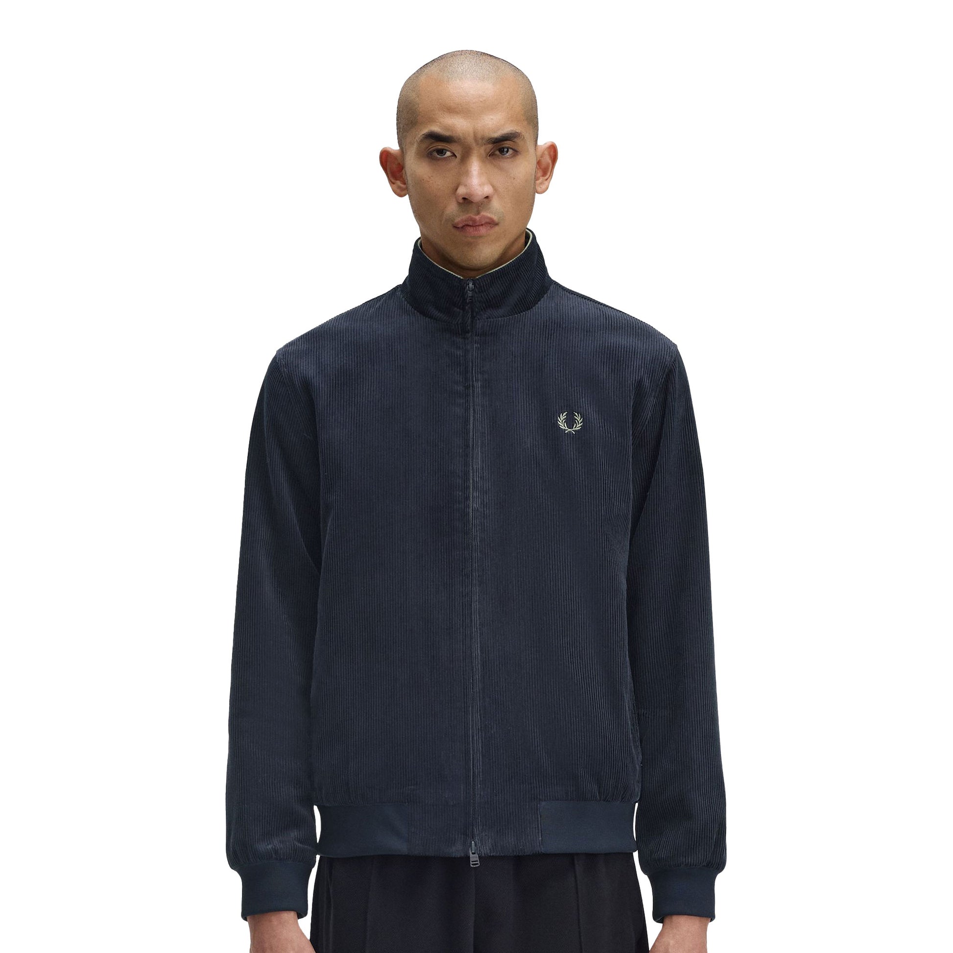Fred Perry Cord Brentham Jacket Navy  - J8546-608