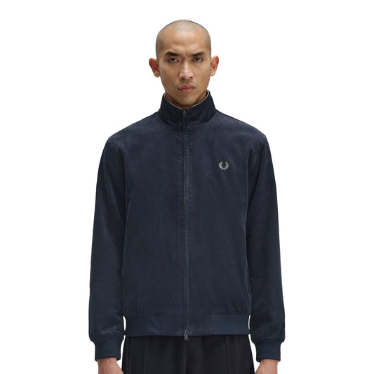 Fred Perry Cord Brentham Jacket Navy  - J8546-608