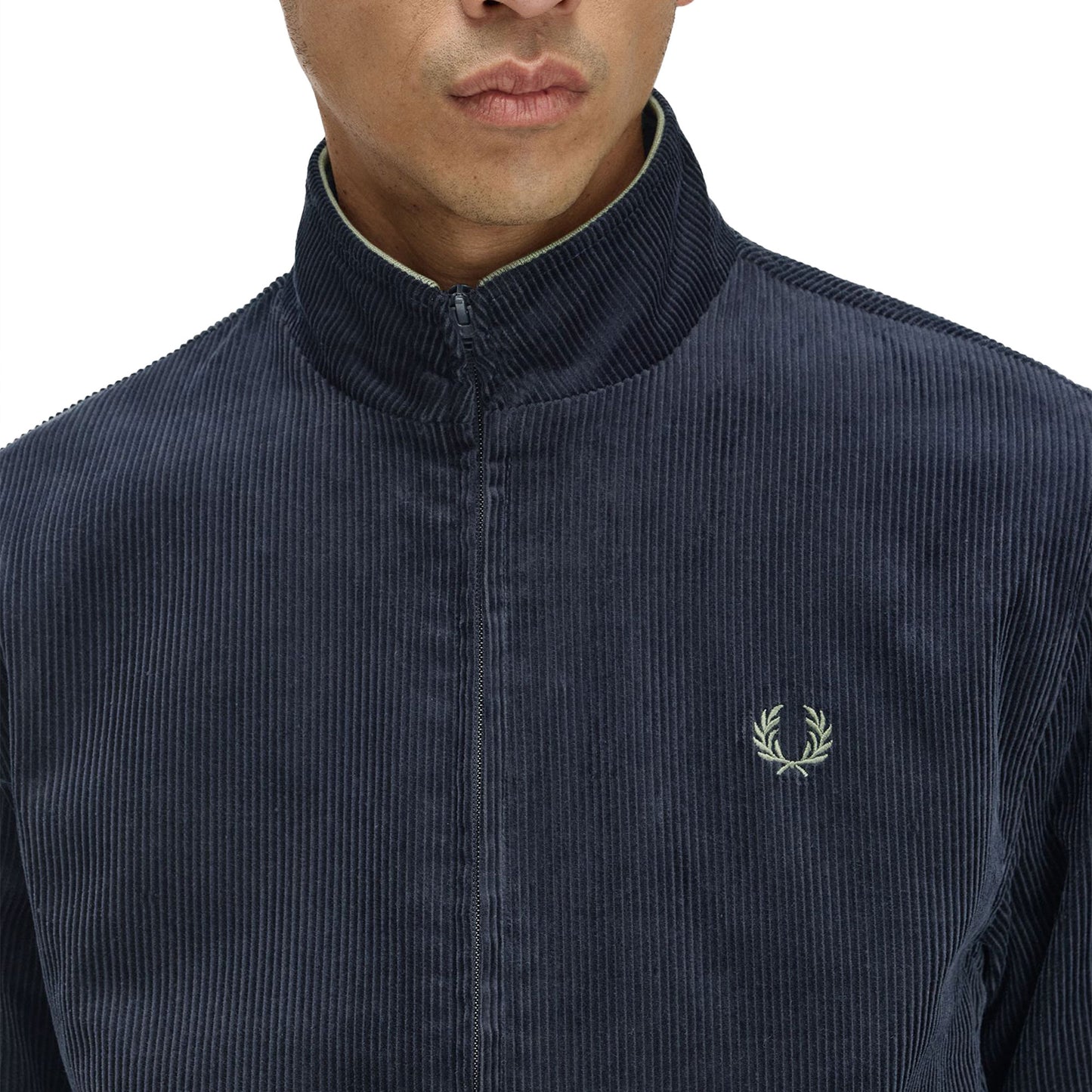 Fred Perry Cord Brentham Jacket Navy  - J8546-608