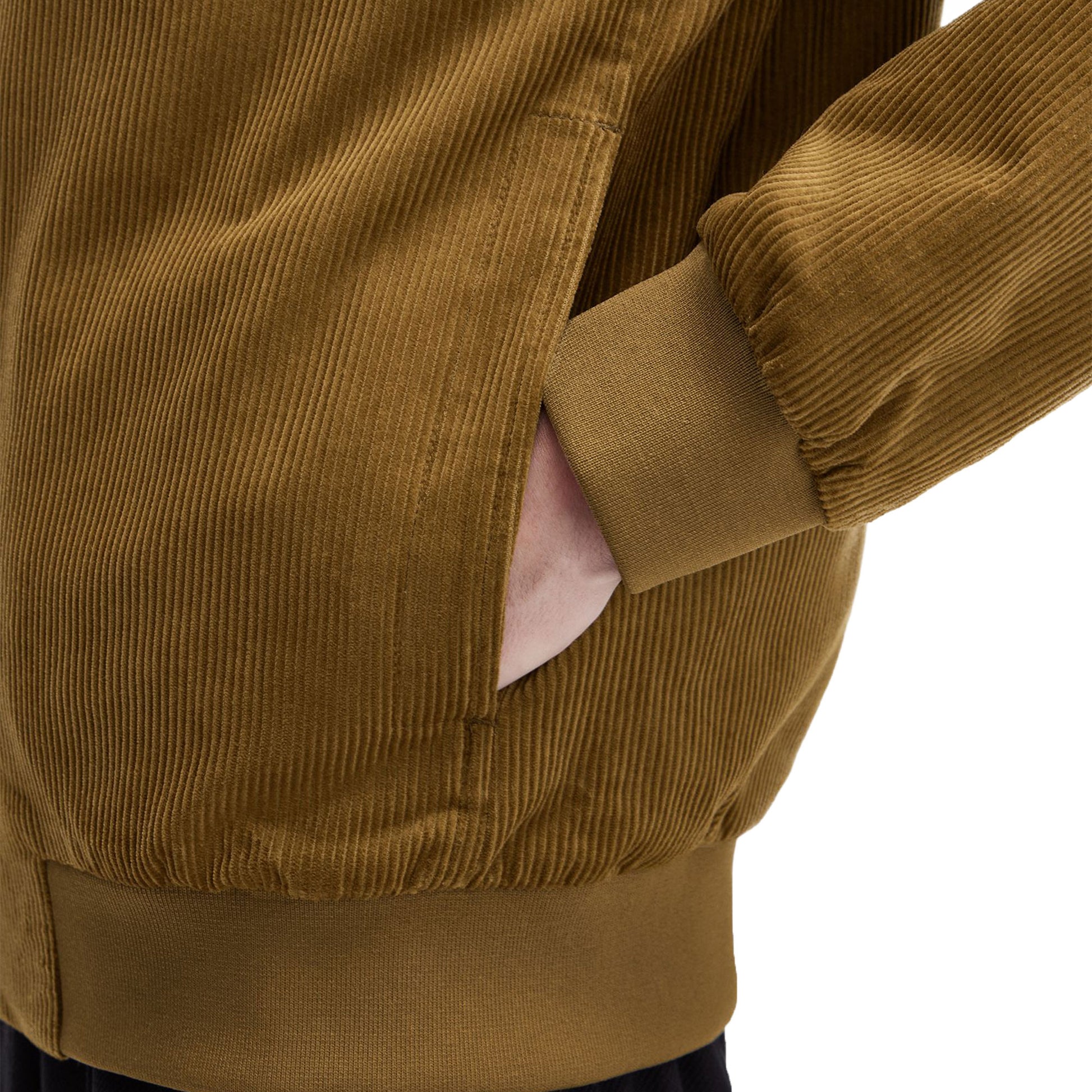Fred Perry Cord Brentham Jacket Shaded Stone  - J8546-P96