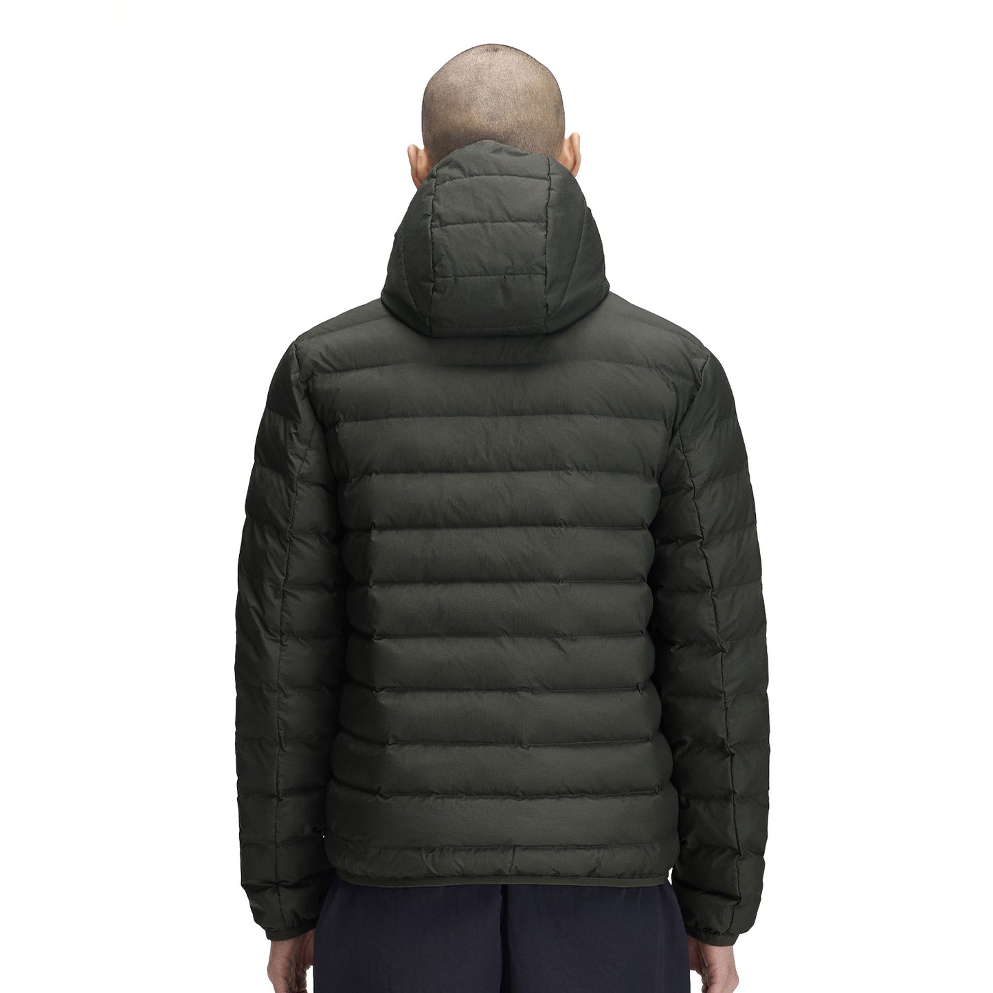 Fred Perry Hooded Insulated Jacket Field Green  - J8553-638