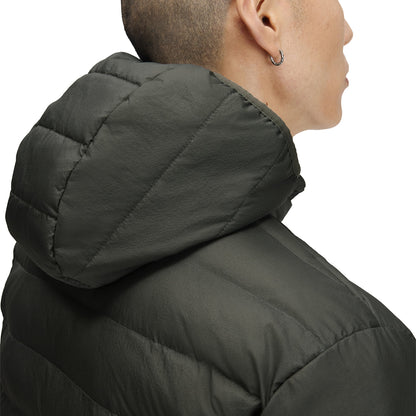 Fred Perry Hooded Insulated Jacket Field Green  - J8553-638