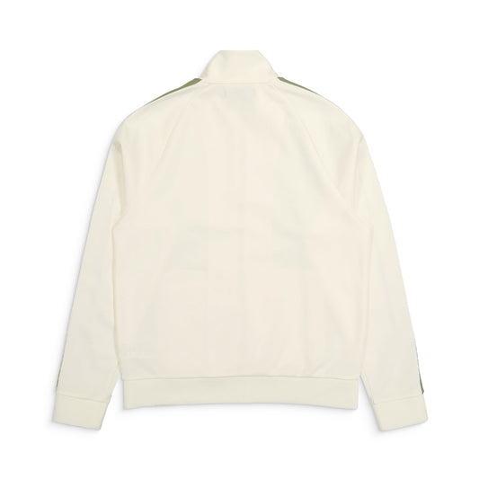 Fred Perry Two Colour Tape Track Jacket Light Ecru  - J9045-760