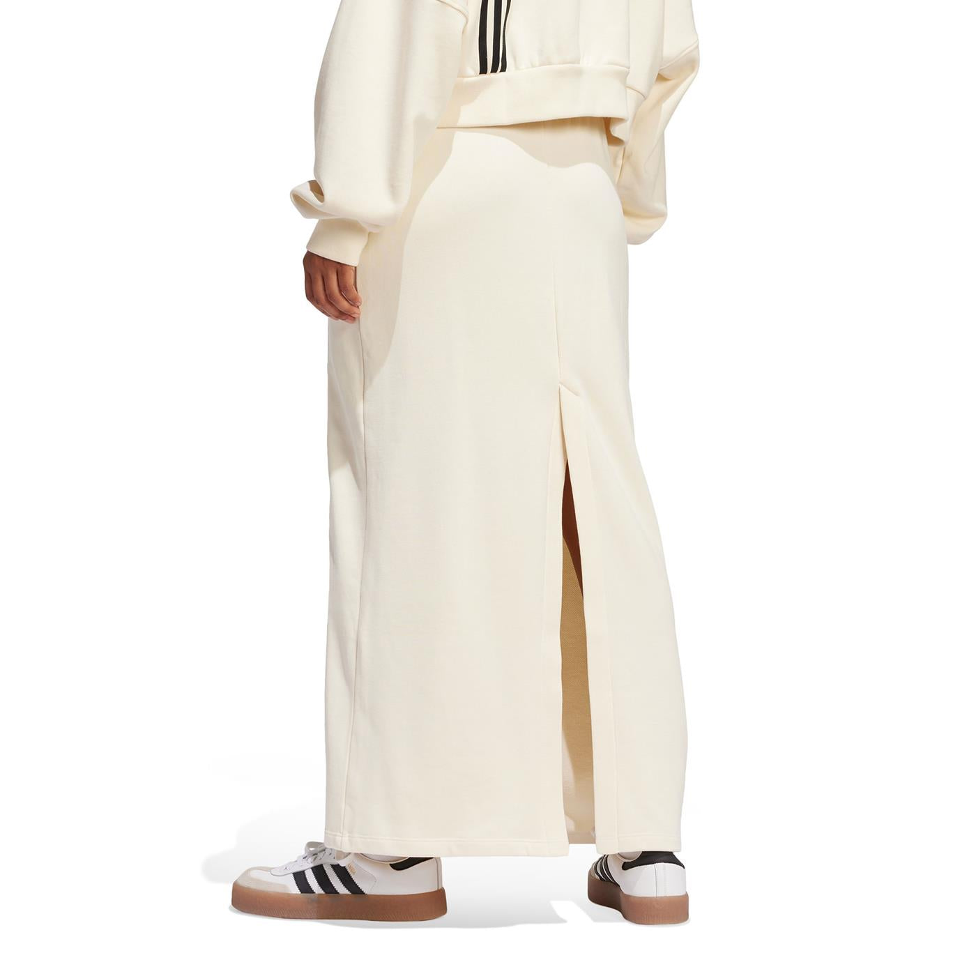 Adidas Originals Maxi Skirt Cream White  - JC8539