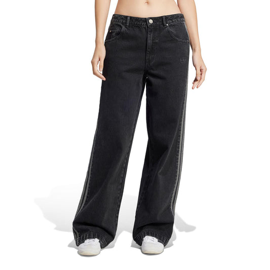 Adidas Originals Denim 3S Pant True Black Denim  - JD3109