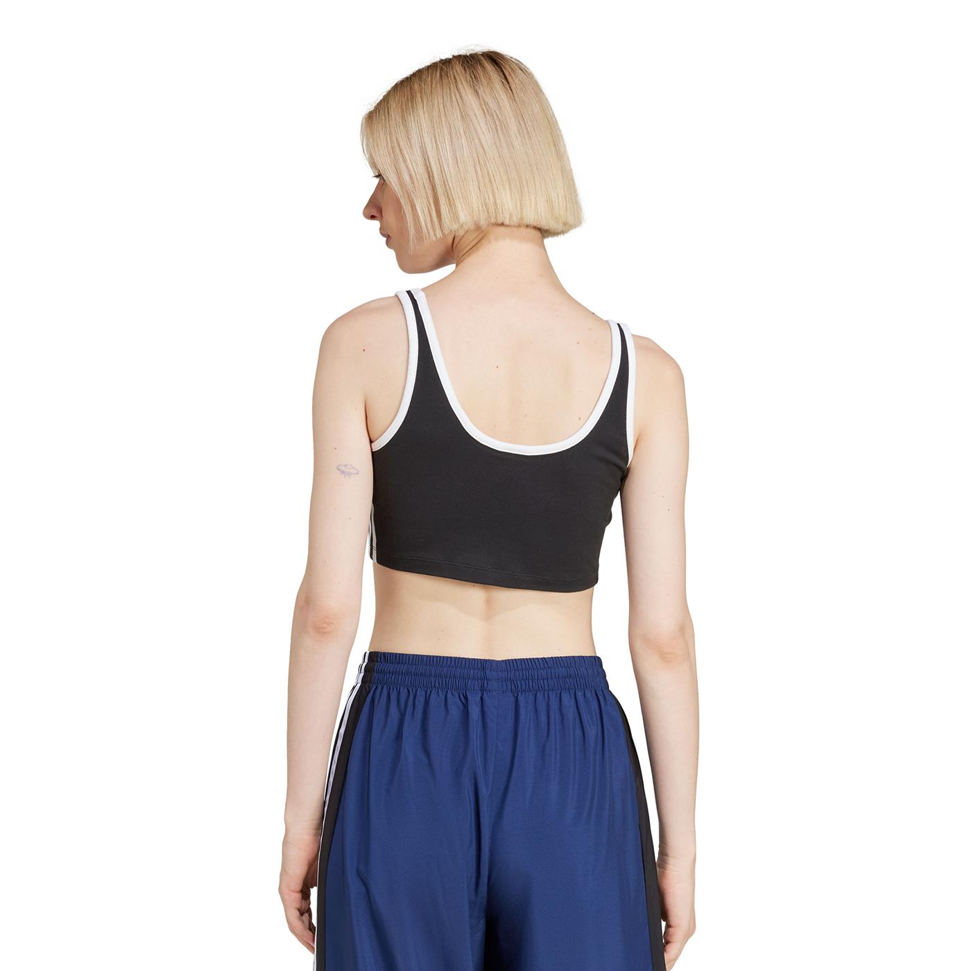 Adidas Originals 3S Bra Top Black/White  - JD4612