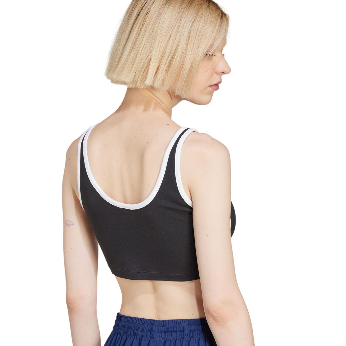 Adidas Originals 3S Bra Top Black/White  - JD4612