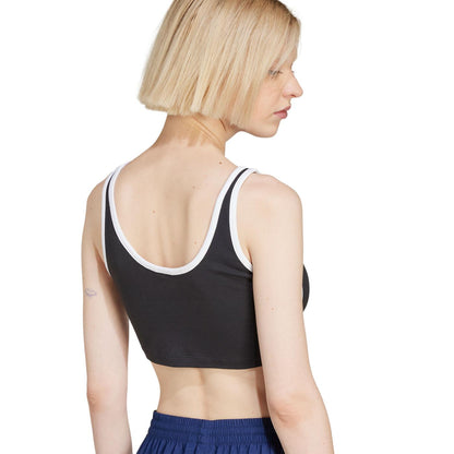 Adidas Originals 3S Bra Top Black/White  - JD4612
