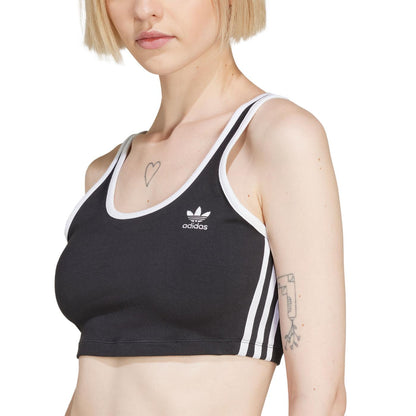 Adidas Originals 3S Bra Top Black/White  - JD4612