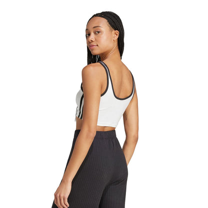 Adidas Originals 3S Bra Top White/Black  - JD4613