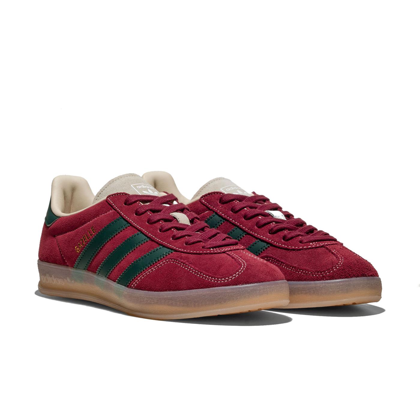 Adidas Originals Gazelle Indoor Shadow Red/Shadow Green  - JH5403