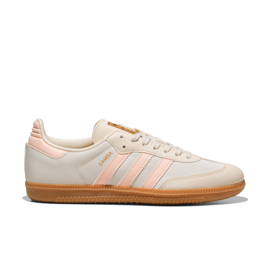 Adidas Originals Samba OG J Wonder White/Clear Orange/Gum  - JH7598