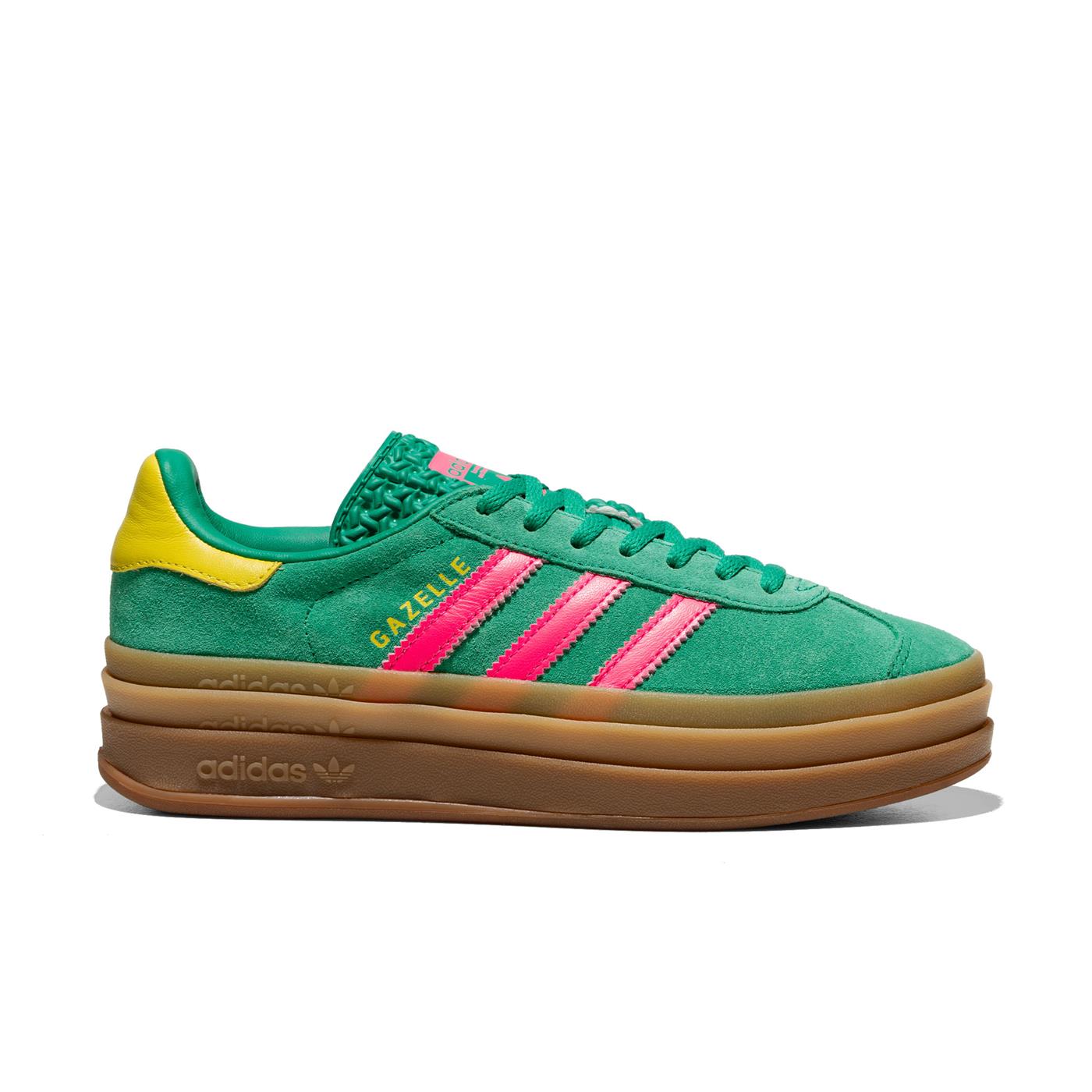 Adidas Originals Gazelle Bold W Court Green/Lucid Pink/Pure  - JH9668