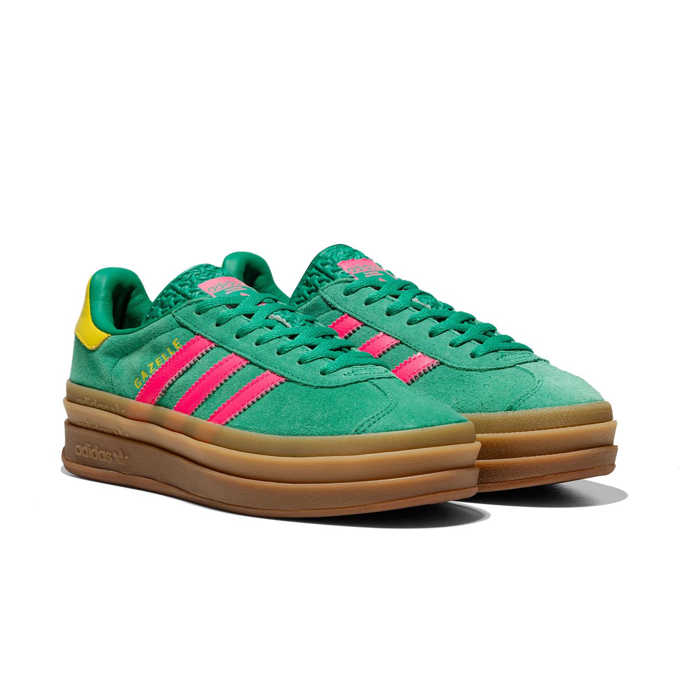 Adidas Originals Gazelle Bold W Court Green/Lucid Pink/Pure  - JH9668