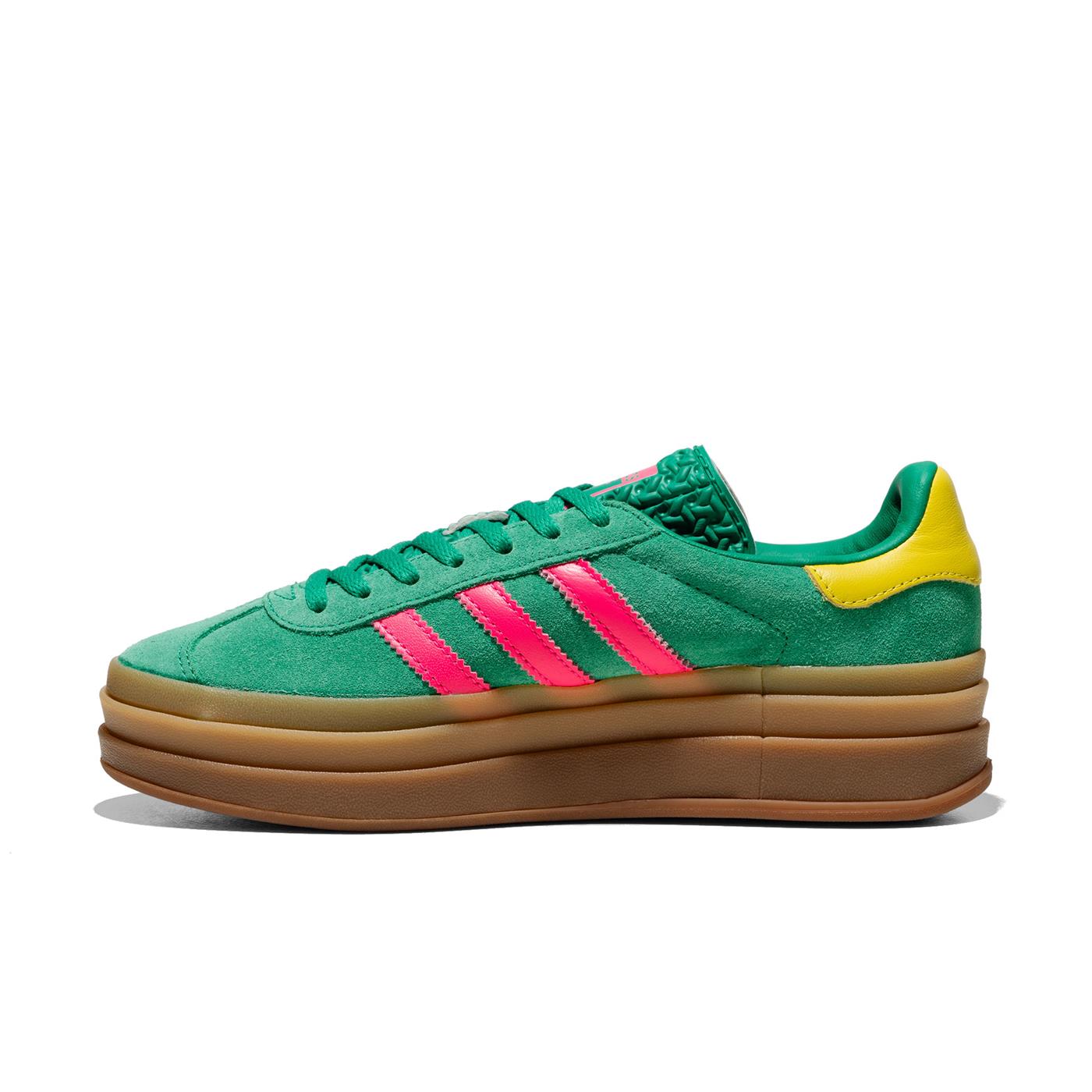 Adidas Originals Gazelle Bold W Court Green/Lucid Pink/Pure  - JH9668