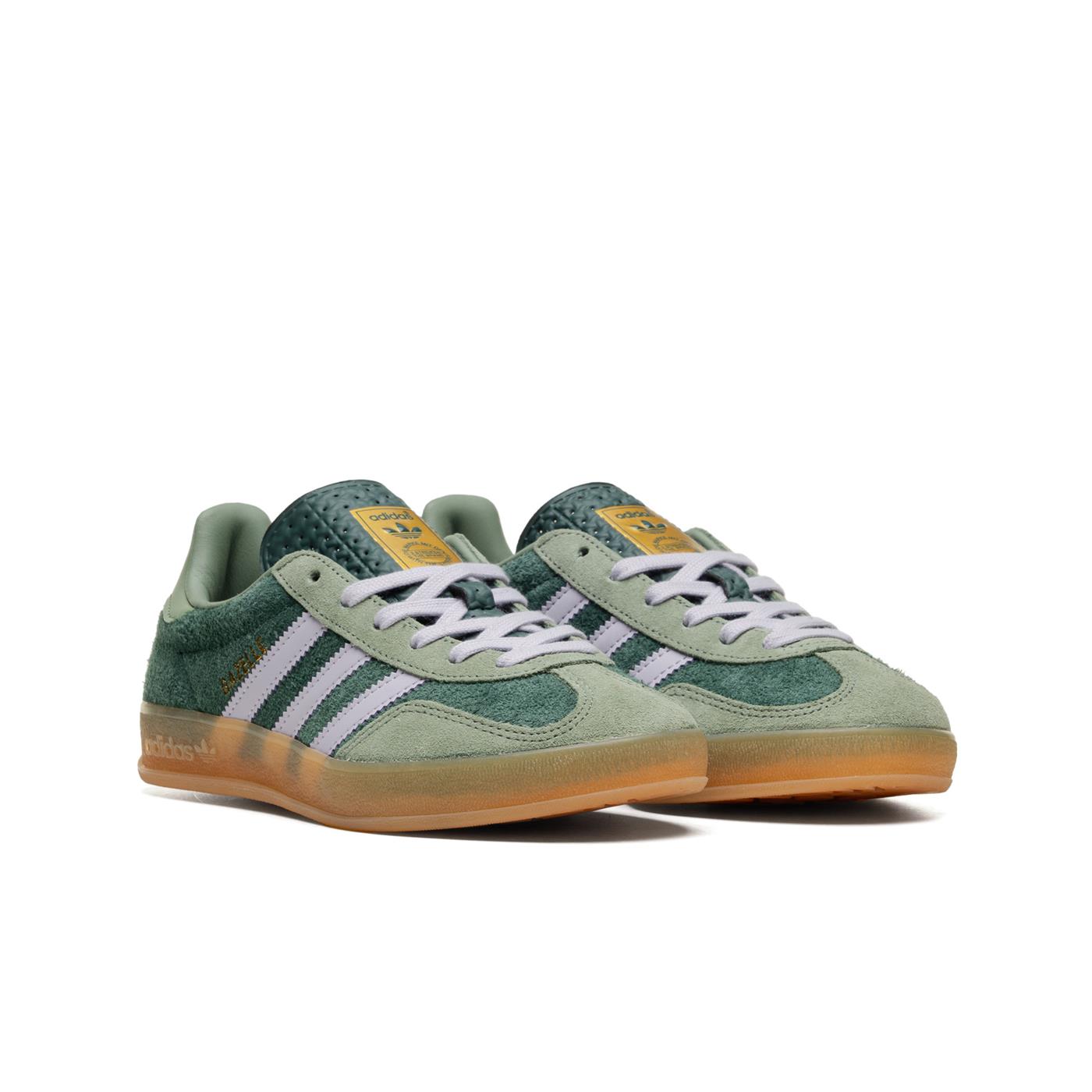 Adidas Originals Gazelle Indoor Mineral Green/Silver Dawn  - JI0323