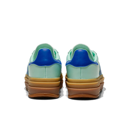 Adidas Originals Gazelle Bold W Clear Mint/Lucid Blue/Gold  - JI2702