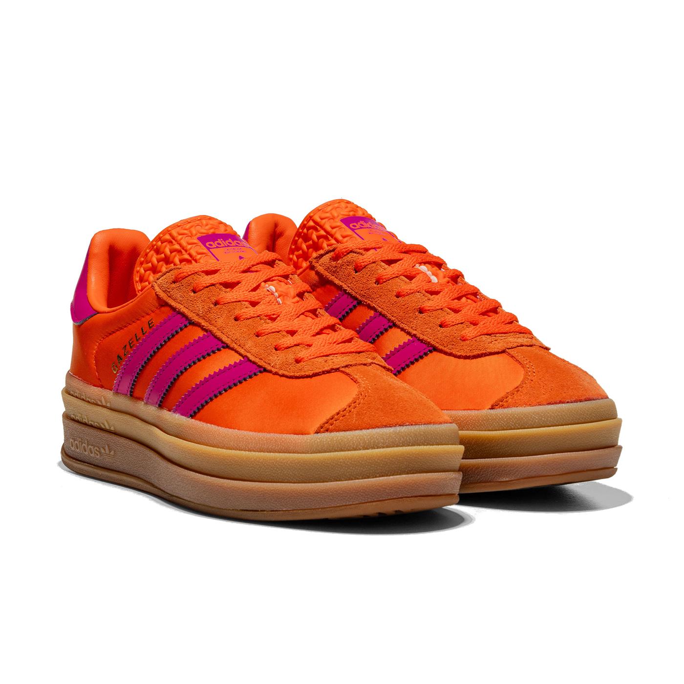 Adidas Originals Gazelle Bold W Orange/Semi Lucid Fuchsia  - JI2703