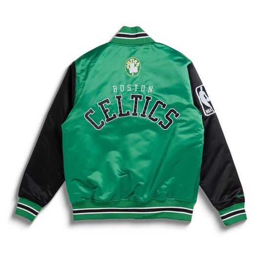 Mitchell & Ness NBA Primetime Heavyweight Jacket Celtics  - JK8453-BCEKYGN
