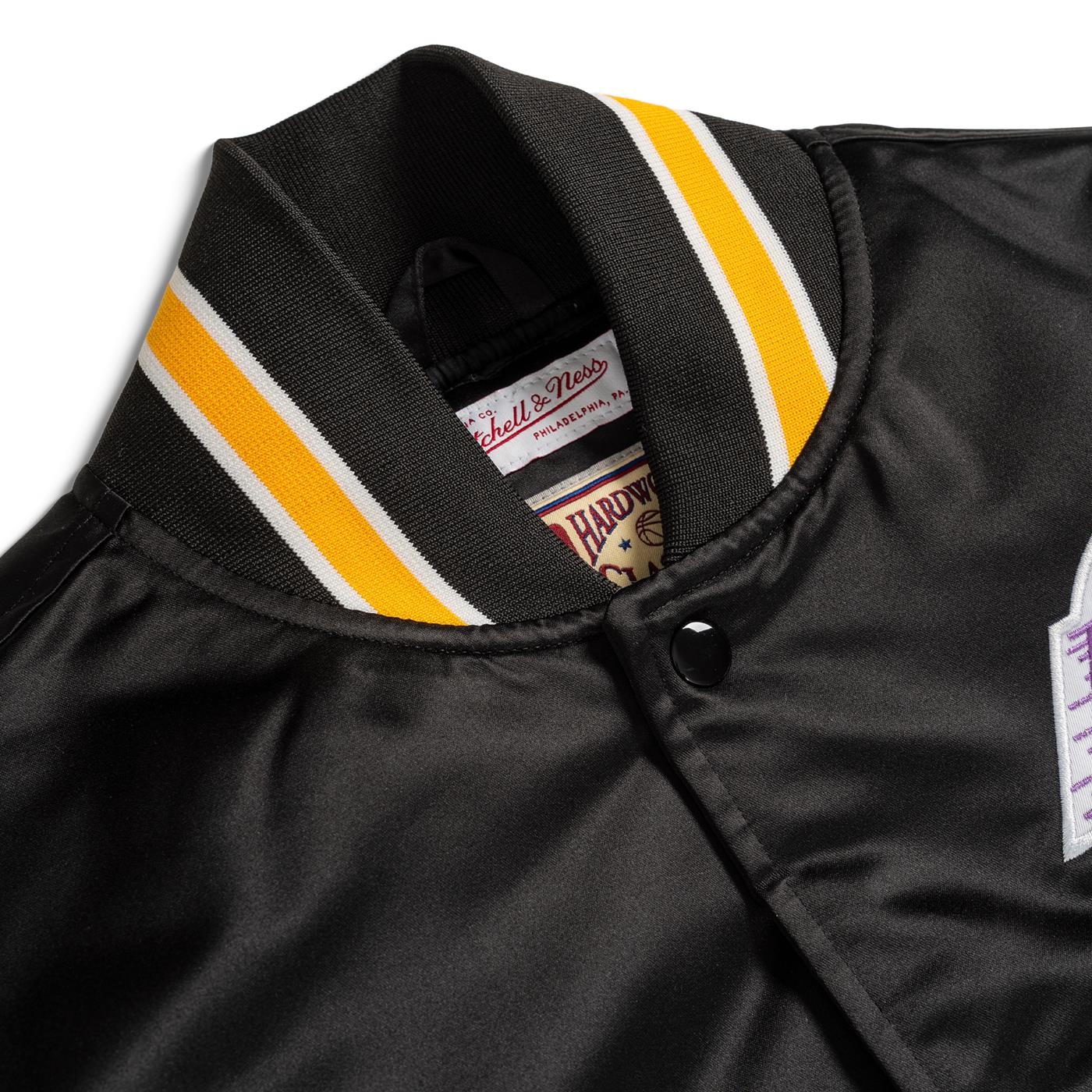 Mitchell & Ness NBA Primetime Heavyweight Jacket Lakers  - JK8453-LALBLCK
