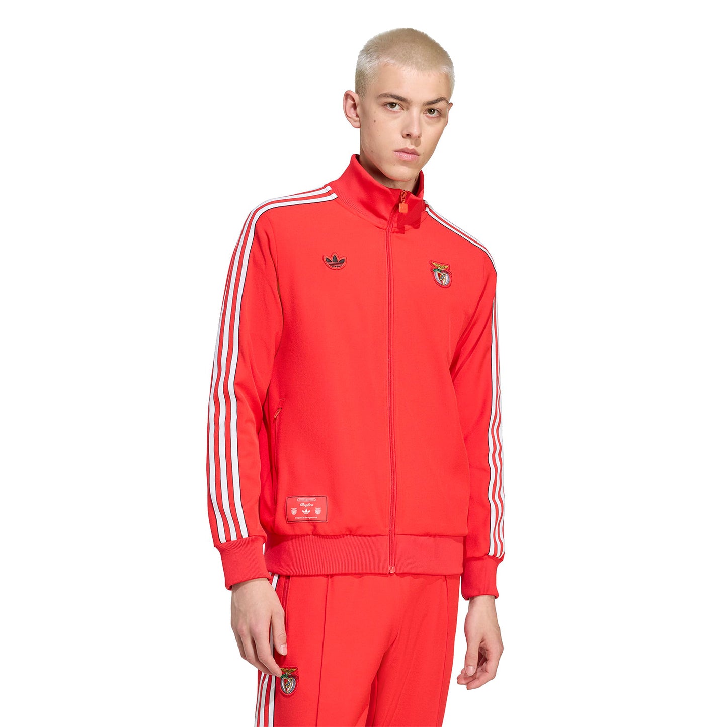 Adidas Originals SLB Iconic Track Top Benfica Red  - JL5552
