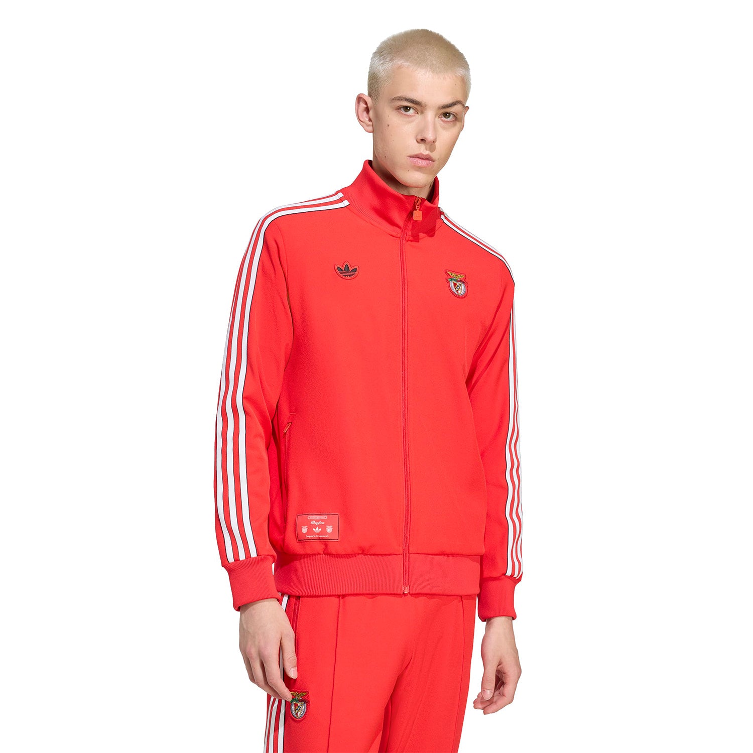 Adidas Originals SLB Iconic Track Top Benfica Red  - JL5552
