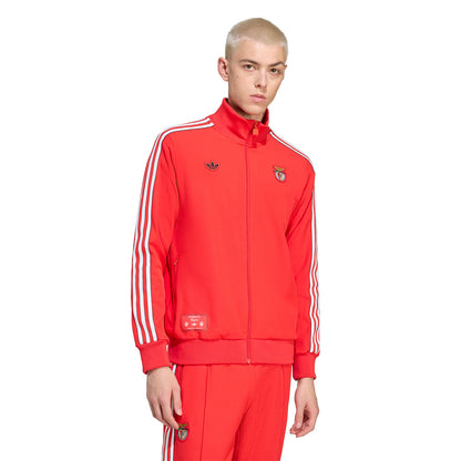 Adidas Originals SLB Iconic Track Top Benfica Red  - JL5552